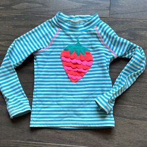 Baby Boden strawberry rashguard